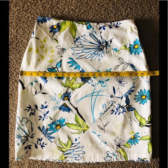 Elements G Chic Skirt Sz 10🌿Patchwork Summer floral casual party - Picture 6 of 9